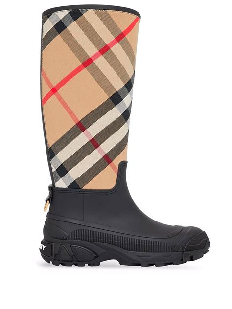 botas para lluvia burberry